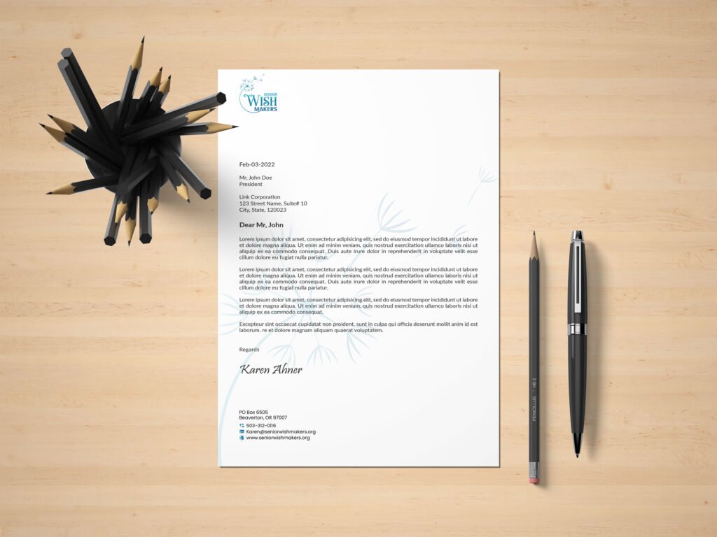 A4 Letterhead Design