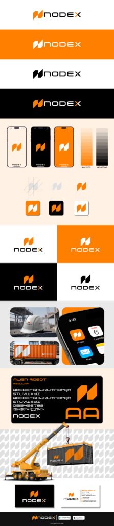 Logo And Brand Identity ( Nodex )