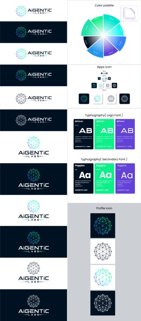 Logo And Brand Identity ( Aigenetic Labs )